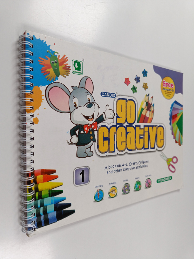 Go Creative 1 : A Book on Art, Craft, Origami and other C...