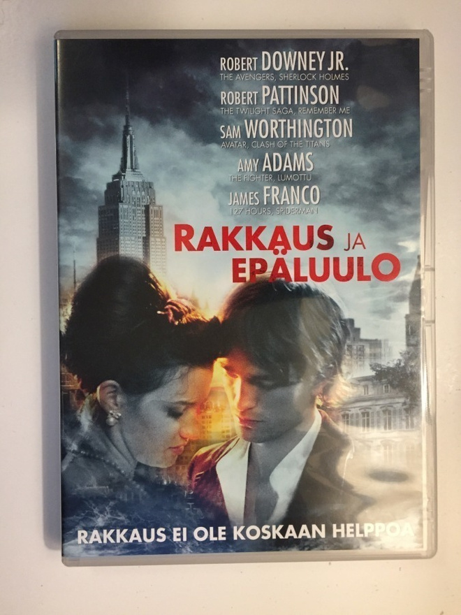 Rakkaus ja Epäluulo (DVD) Robert Pattinson,Robert Downey Jr.