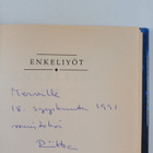 Riitta Jalonen : Enkeliyöt (signeerattu, tekijän omiste) - pikkukuva 3