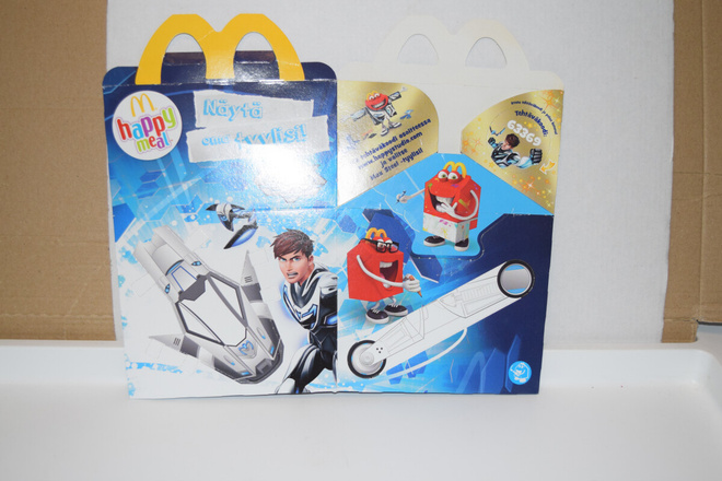 Mcdonalds's Happy meal laatikko Max Steel