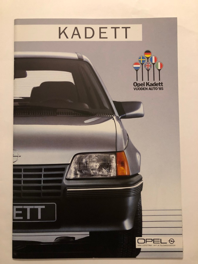 Myyntiesite - Opel Kadett - 9/1985