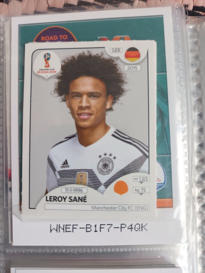 Panini FIFA World Cup Russia 2018 tarroja 0,30€/kpl