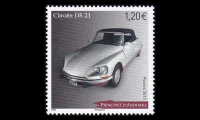 Andorra Fr 786 ** Autot (2015)