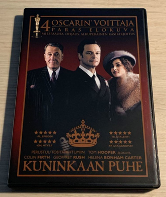 Kuninkaan puhe (2010) 4 Oscaria mm. Paras elokuva (UUSI)