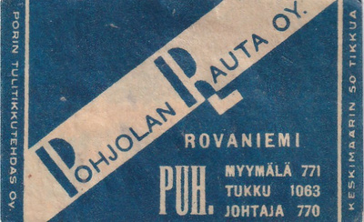 Rovaniemi, Pohjolan Rauta Oy    b579