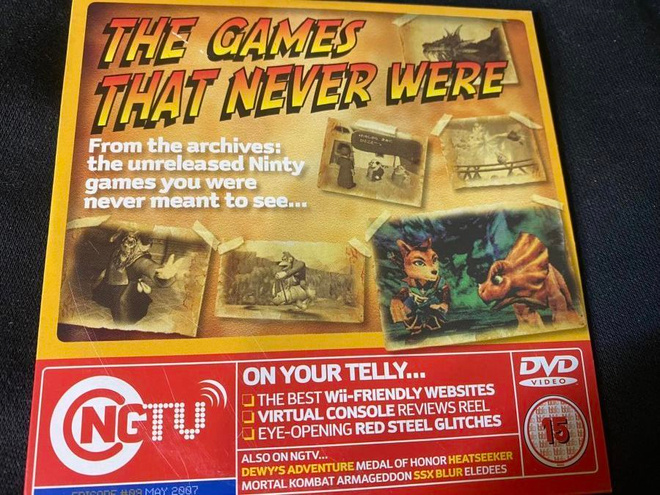 The Games That Never Were dvd