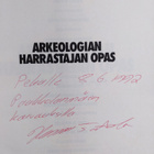 Hannu Takala : Arkeologian harrastajan opas (signeerattu,... - pikkukuva 3
