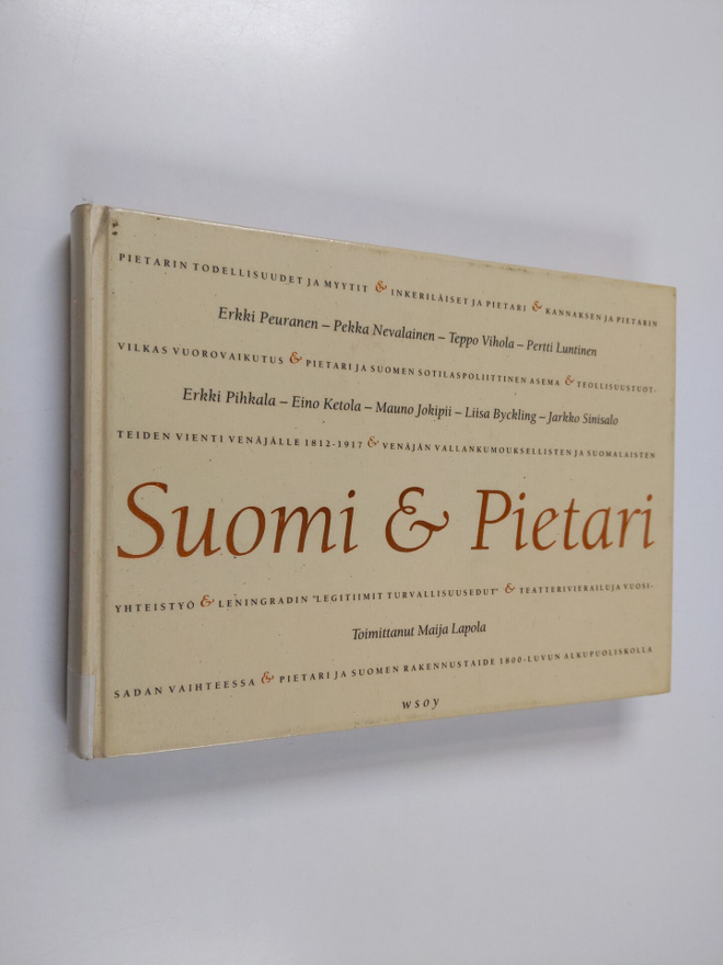 Maija (toim.) Lapola : Suomi & Pietari