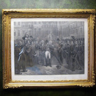 Gravyyri ”Adjeu de Fontainebleau” 1800-luku - pikkukuva 2