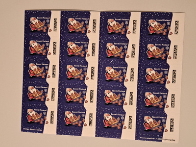 Postimerkit/ jouluterv. ikimerkit, 20 kpl