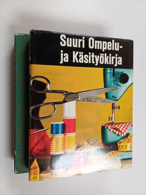 Suuri ompelu- ja käsityökirja (kotelossa)