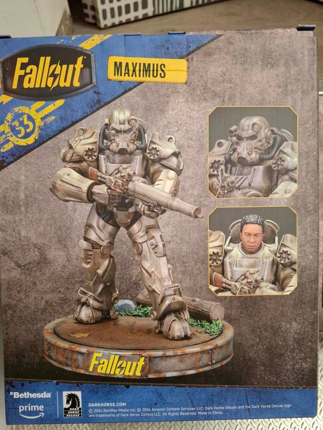 fallout maximus pvc statue	(5 122)	UUSI		MUUT					n. 25cm,v