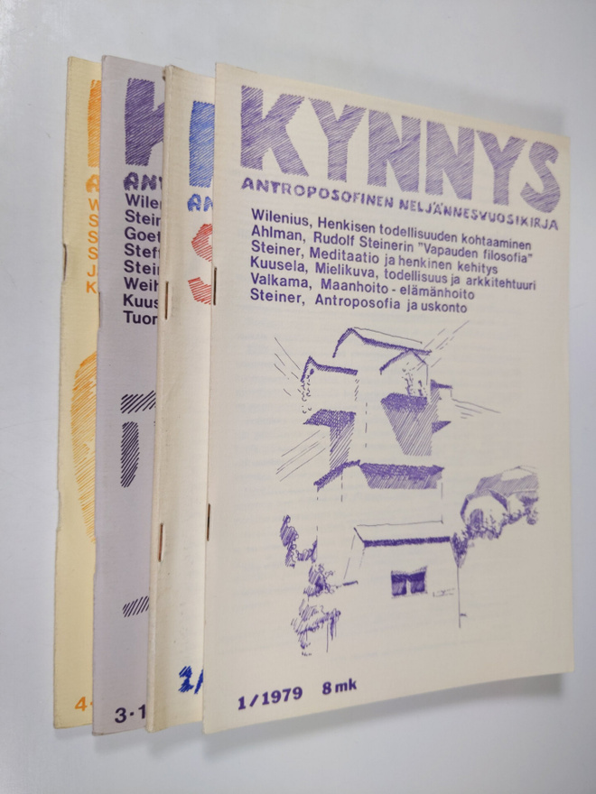 Kynnys vuosikerta 1979 (1-4) : Antroposofinen neljännesvu...