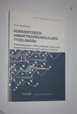 Elina Nikoskinen : Humanistisesta ammattikorkeakoulusta t...