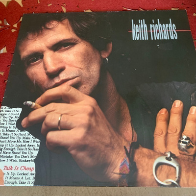 KEITH RICHARDS: Talk Is Cheap. *EUR 1988