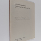 Antti Iivonen : Commentationes Humanarum Litterarum - pikkukuva 1