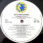Satu: Ei huolet paina, 1986 LP VG+ - pikkukuva 3