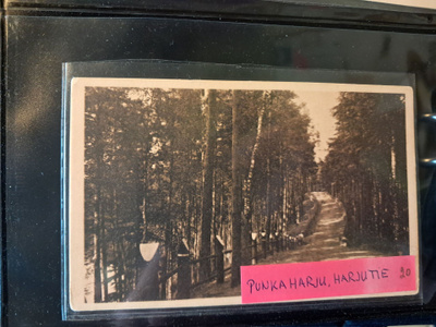Punkaharju,  kulkematon vanha kortti.
