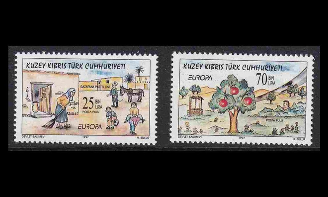 Turkki Kypros 449-50 ** Europa myytit ja legendat (1997)