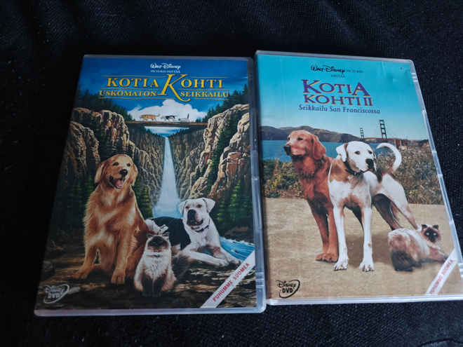 Kotia kohti 1 ja 2 DVD