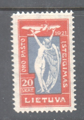 Lietua 1921 20 sk airservice **