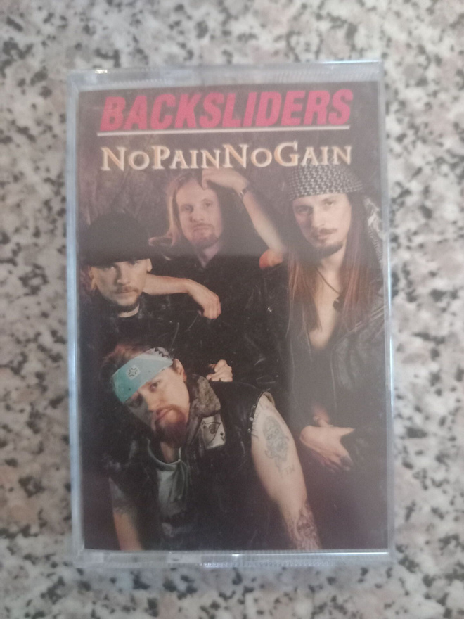 BACKSLIDERS no pain no gain c-kasetti