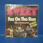 THE SWEET - FOX ON THE RUN EX/EX GER -75 7" - pikkukuva 2
