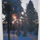 Äkäskero Lomakeskus Oy, talvinen auringonlasku, p. 1985 - pikkukuva 1
