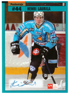 HENRI LAURILA #44 PELICANS Postikortti Nimmarilla