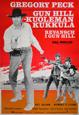 Elokuvajuliste: Gun Hill - kuoleman kukkula