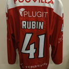 Niklas Rubin #41 Porin Ässät game worn - pikkukuva 1