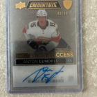 Anton Lundell 21-22 Credentials #DTA-AL Debut Ticket /99 - pikkukuva 1