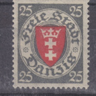 Saksa reich Danzig 1924 Mi 197 liimakkeen jälki. - pikkukuva 1
