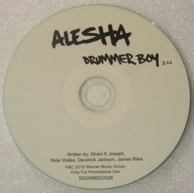 Alesha • Drummer Boy PROMO CDr-Single