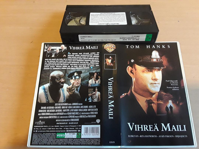 Vihreä Maili - SF VHS (Warner Home Video)