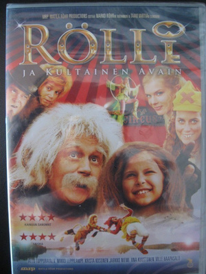RÖLLI JA KULTAINEN AVAIN DVD UUSI