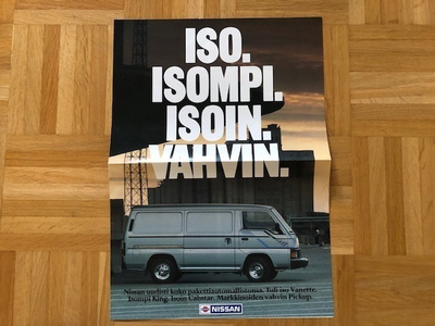Esite Nissan Pick Up, King, Vanette, Cabstar. 1988