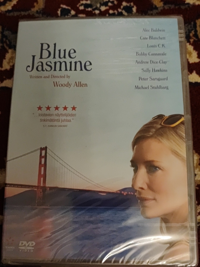 Blue Jasmine UUSI Woody Allen Cate Blanchett