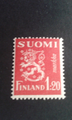 1930 punainen 1,2mk**
