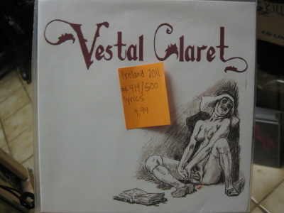 VESTAL CLARET - VIRGIN BLOOD M-/M- 7" SINGLE