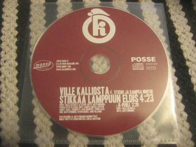 Ville Kalliosta - Stikkaa Lamppuun Eldis (cds)