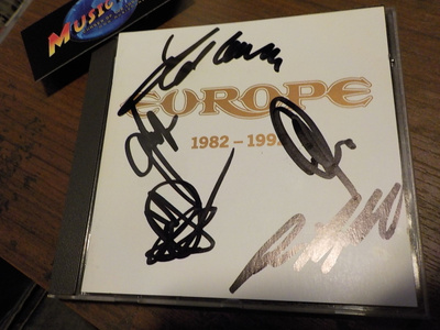 EUROPE - 1982-1992 CD KOKO BÄNDIN NIMMAREILLA