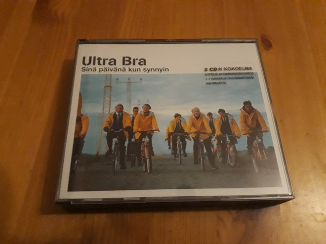 Ultra Bra : Sinä Päivänä Kun Synnyin 2cd orig 2001 nm upea