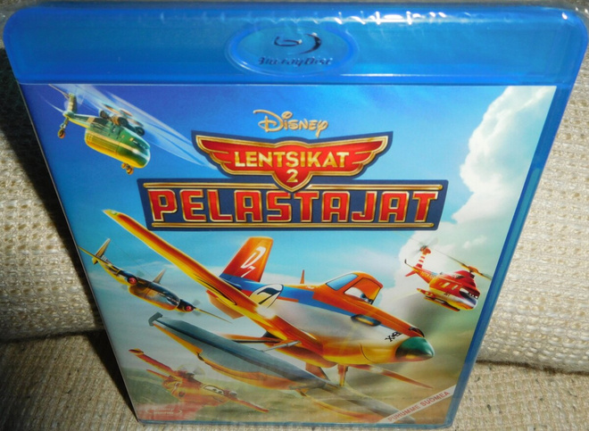 Lentsikat 2 - Pelastajat (muoveissa) Blu-ray