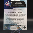 2015 SP Authentic Rookies Blue Joonas Korpisalo Auto - pikkukuva 2