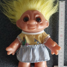 Trolli nro 140 : Dam trolli peikko keltaiset hiukset - pikkukuva 2