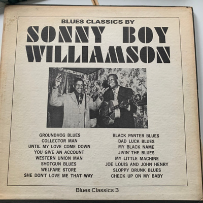 SONNY BOY WILLIAMSON: Blues Classics #3 * USA 1964