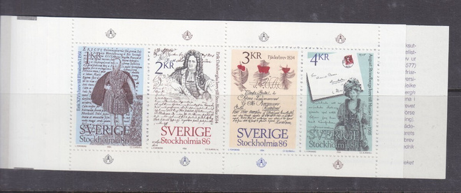 Ruotsi 1984 Stockholmia vihko postituoreena.