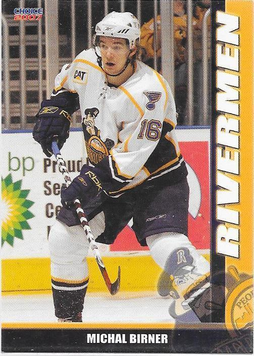 2006-07 Peoria Rivermen #2 Michal Birner ex- Pelicans farmi