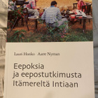 Eepoksia ja eepostutkimusta Itämereltä Intiaan - Lauri Honko - pikkukuva 1